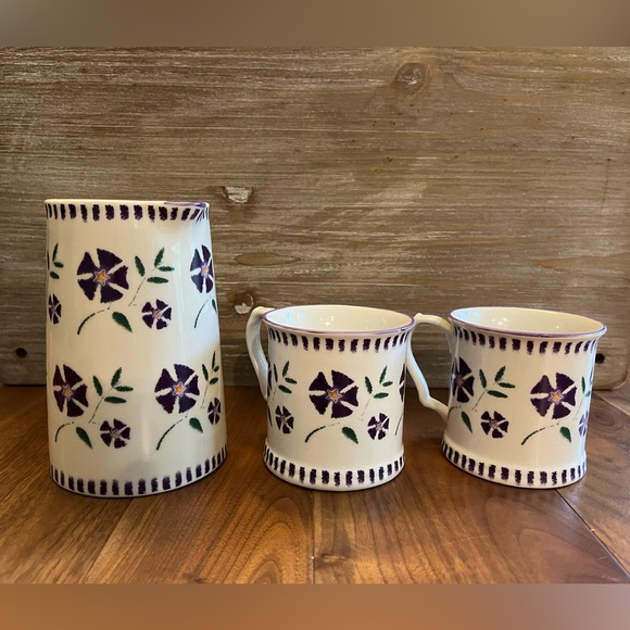 Shannonbridge Pottery Ireland Coffee/Tea Set - Picture 4 of 10